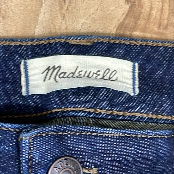 Madewell 9” Mid-rise Skinny Kingston Wash Blue Jeans, Size 16W - Picture 17 of 17